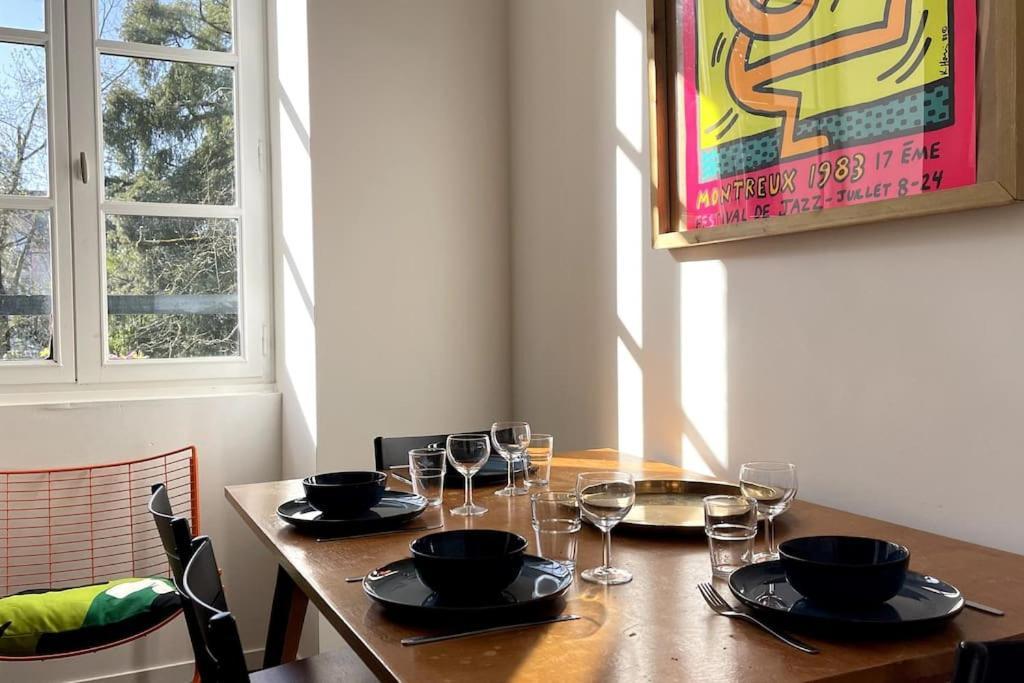 Le Manoir Mermoz : Appartement T2 Tout Equipe Rennes Esterno foto